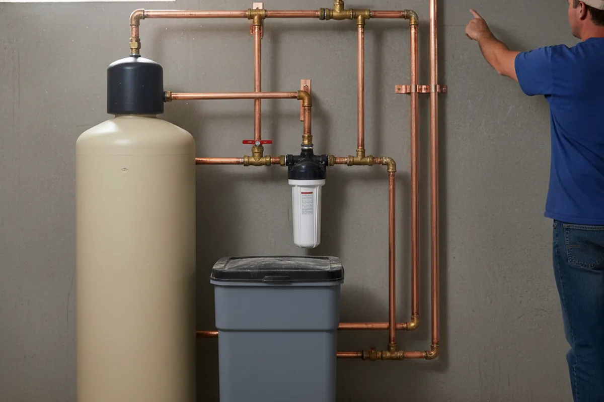 Whole-house water treatment system installed in Tariffville